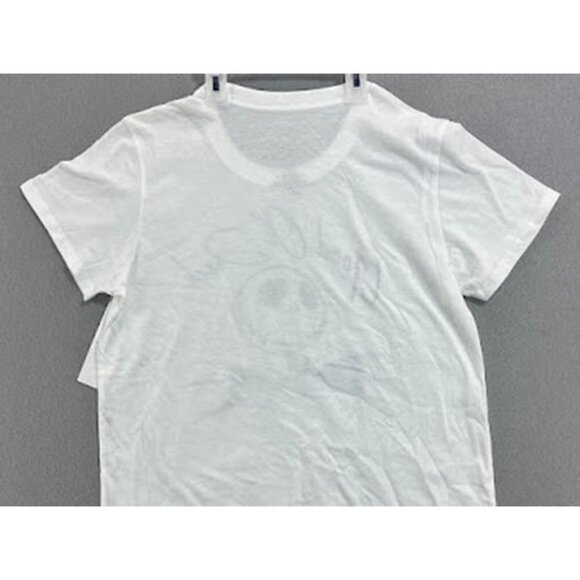 Nightmare Before Christmas T-Shirt Adult Medium White Tee Cotton Short Sleeve - Picture 4 of 5